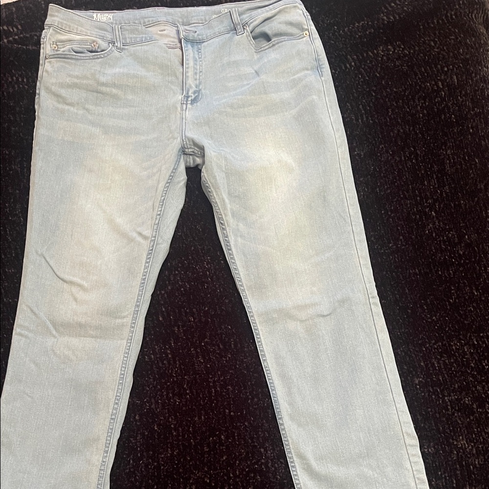 Men's Light Blue Skinny Jeans